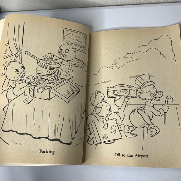 Vtg Walt Disney World Florida Coloring Book Country Bears New Unused Whitman - Picture 8 of 9